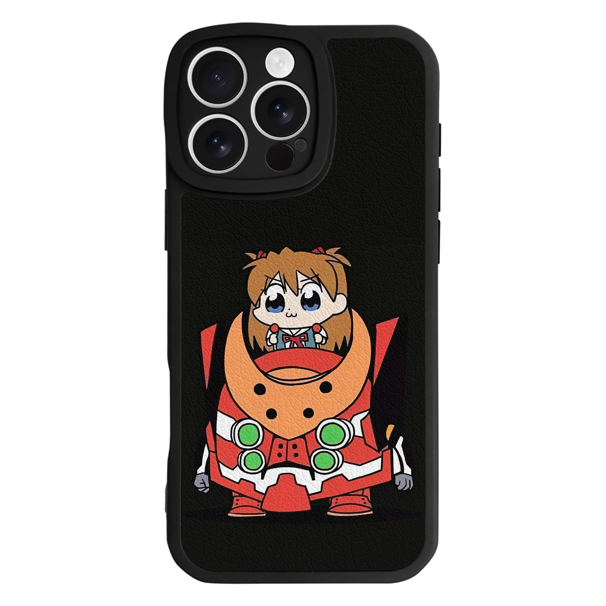 （画像用） EVA 新世紀エヴァンゲリオン 【iPhone 16シリーズ対応】シリコンスマホケース（レザー調） 材質：シリコン
